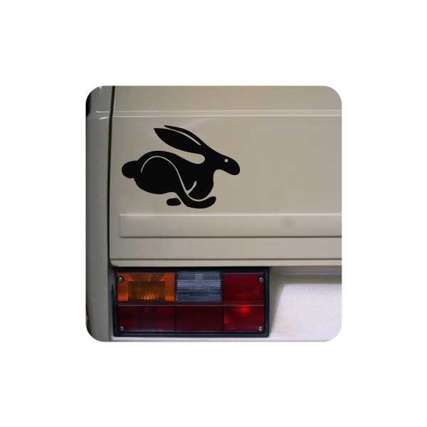 Sticker logo rabbit