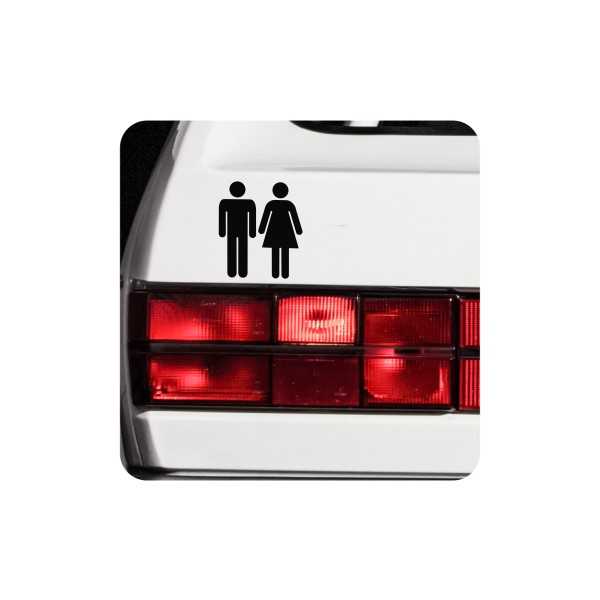 Sticker wc s