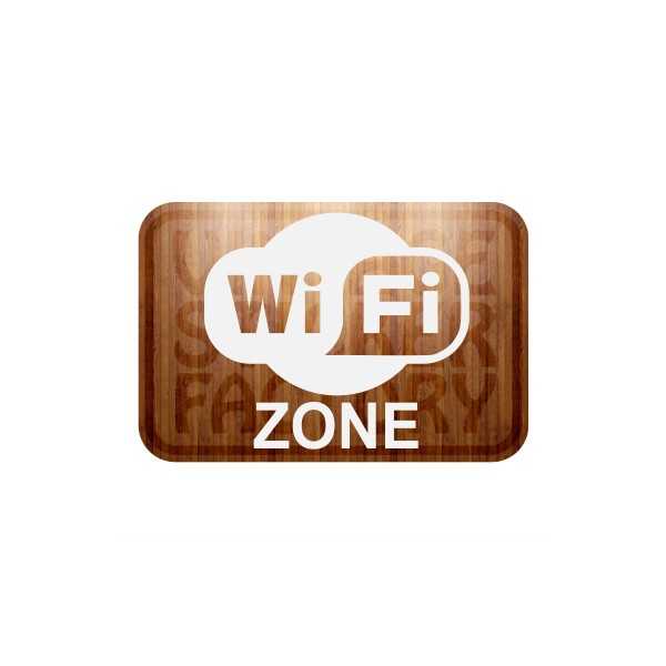 WIFI ZONE Aufkleber