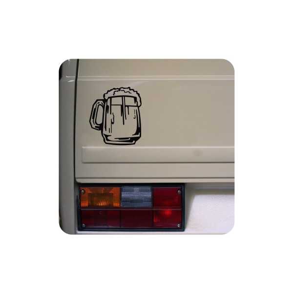 Autocollant cerveza