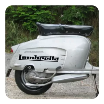 Autocollant lambretta logo