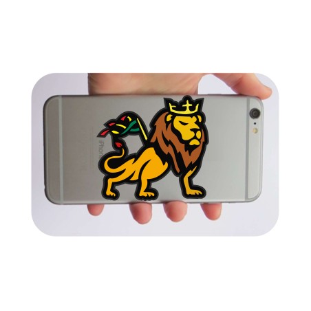Rastafari löwe Aufkleber