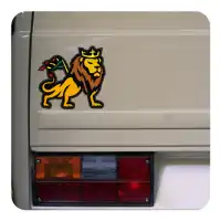 Autocollant leon rasta 2