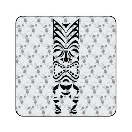 Pegatina TIKI. Pegatinas surferas.