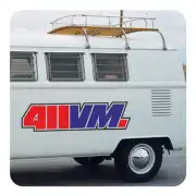 411VM Aufkleber