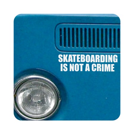 Sticker skate is not a crime