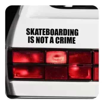 Pegatina SKATE IS NOT A CRIME. Pegatinas surferas.