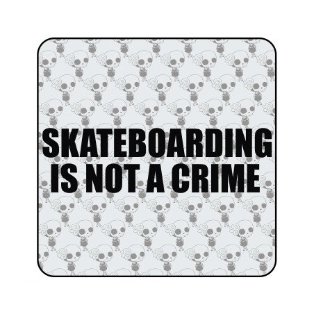 Pegatina SKATE IS NOT A CRIME. Pegatinas surferas.