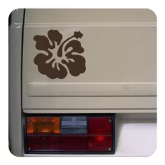 Sticker Flor Hawaiana Hibiscus