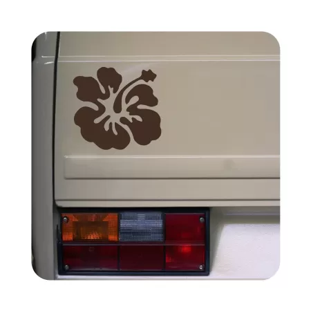 Sticker Flor Hawaiana Hibiscus