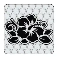 Sticker Flor Hawaiana Hibiscus 2