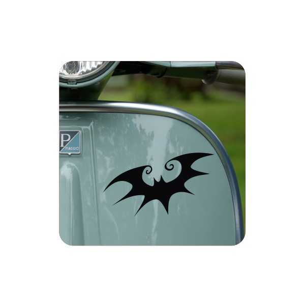 Pegatina MURCIELAGO TIM BURTON. Pegatinas freaks, pegatinas frikis.