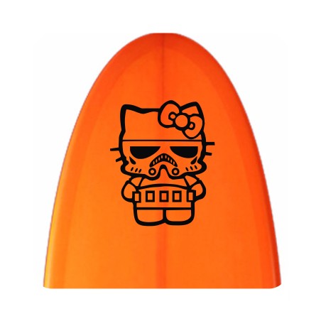 Autocollant kitty storm trooper