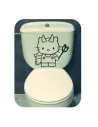 Autocollant kitty demonio