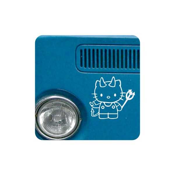 Sticker kitty demonio