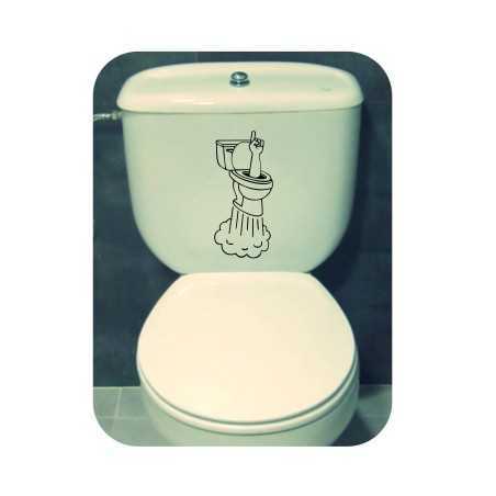 Sticker wc pawah