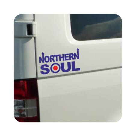 Pegatina NORTHERN SOUL.