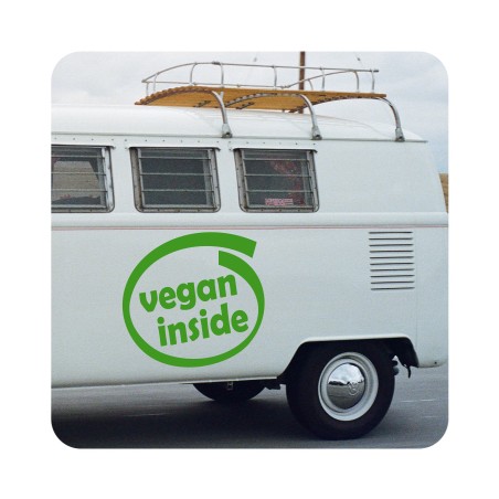 Autocollant vegan