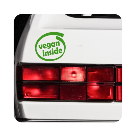 Autocollant vegan