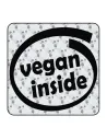 Pegatina VEGAN. Pegatinas freaks, pegatinas frikis.