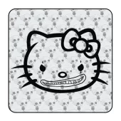 Sticker kitty clown 2