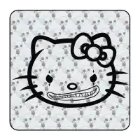 Pegatina KITTY CLOWN. Pegatinas freaks, pegatinas frikis. 2