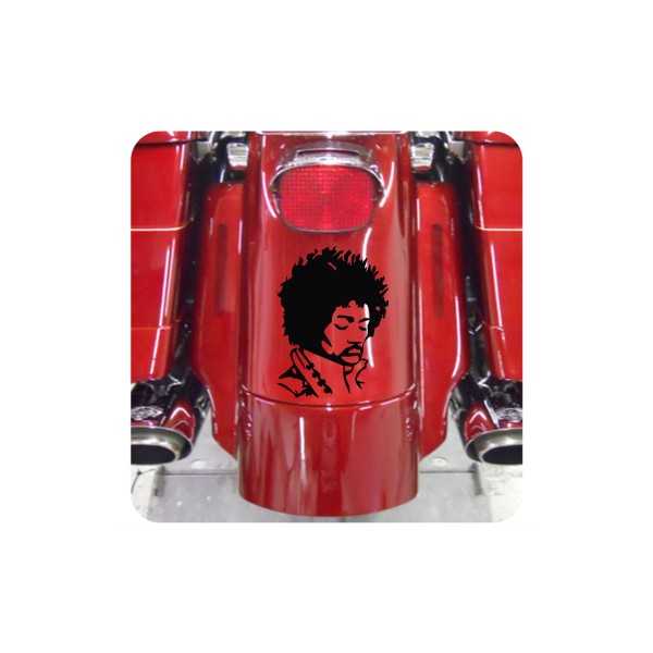 Pegatina HENDRIX. Pegatinas freaks, pegatinas frikis.