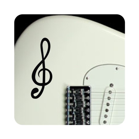 Sticker clave de sol