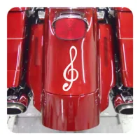 Violinschlüssel Aufkleber