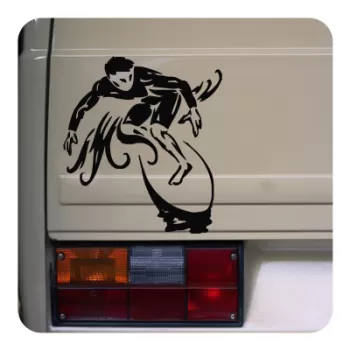 Sticker surfer