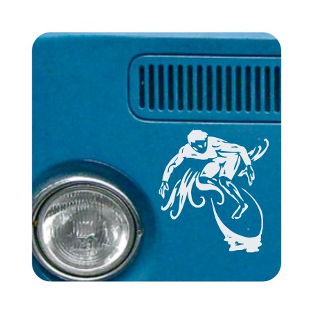 Autocollant surfer