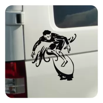 Sticker surfer