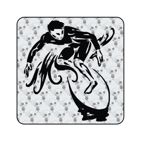 Autocollant surfer