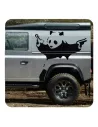 PANDA BANKSY Aufkleber