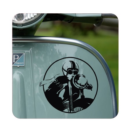 Autocollant cafe racer