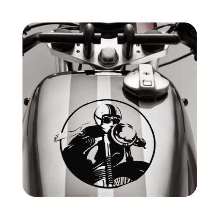 Autocollant cafe racer