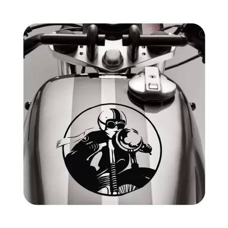 Sticker cafe racer