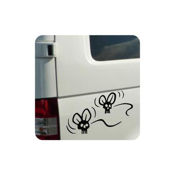 Sticker moscas