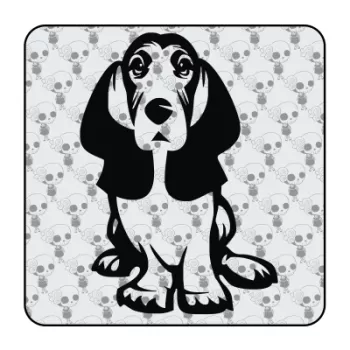 Sticker cocker spaniel