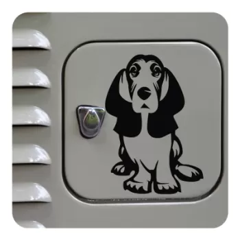 Sticker cocker spaniel