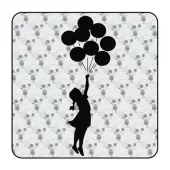 GLOBOS BANKSY Aufkleber 2