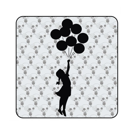 Autocollant globos banksy