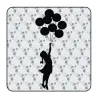 Sticker globos banksy