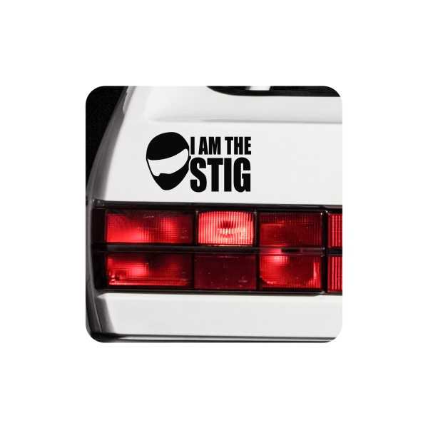 Sticker I am The Stig