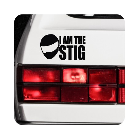 I AM THE STIG Aufkleber