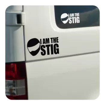 Autocollant I am The Stig