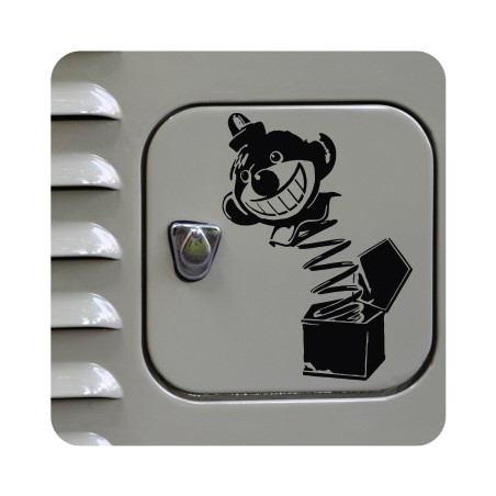 CLOWN-BOX Aufkleber