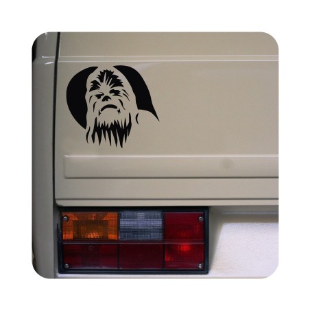 Pegatina CHEWBACCA. Pegatinas freaks, pegatinas frikis.
