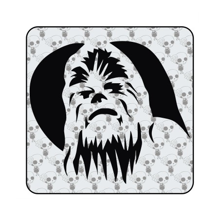 Pegatina CHEWBACCA. Pegatinas freaks, pegatinas frikis.