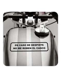 In case of disgust do not take off my helmet